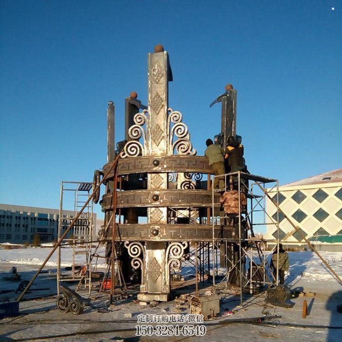 艺术景观地标建筑雕塑制作 艺术景观地标建筑雕塑制作